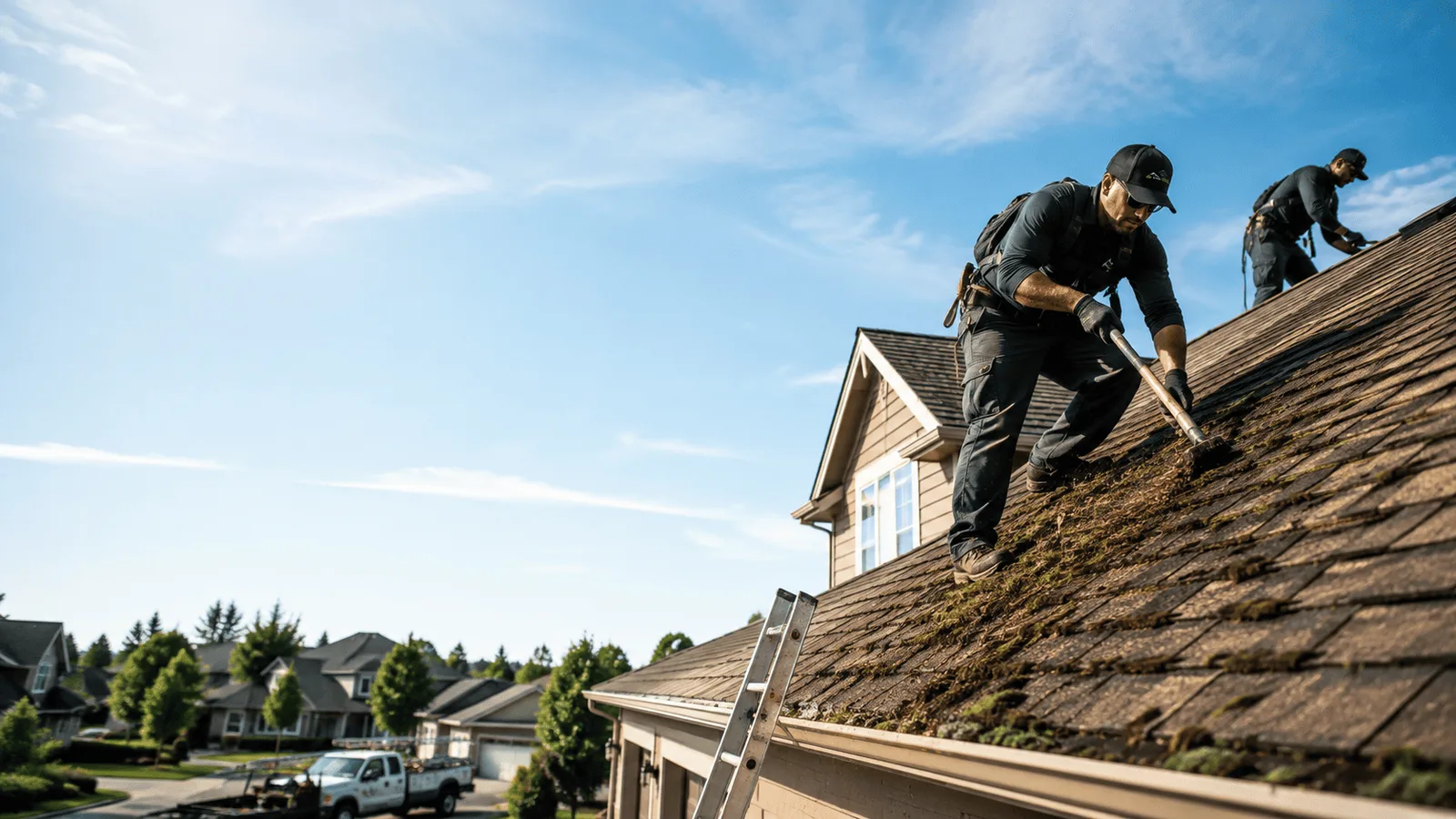 Roof Moss Removal in Martinez, CA near me